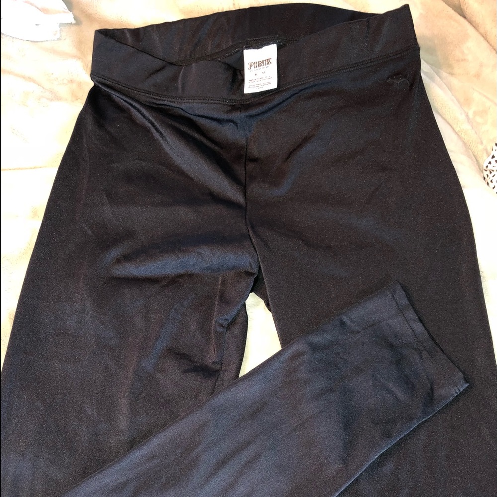 Black satin VS Pink leggings only worn once